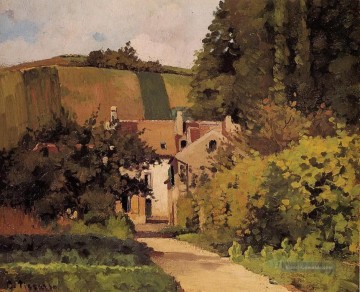  dorf - Dorfkirche Camille Pissarro